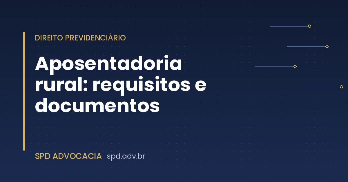 Jubilación rural en Brasil: requisitos y documentos
