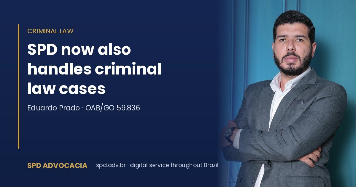 Eduardo Prado, criminal defense attorney, joins SPD Advocacia