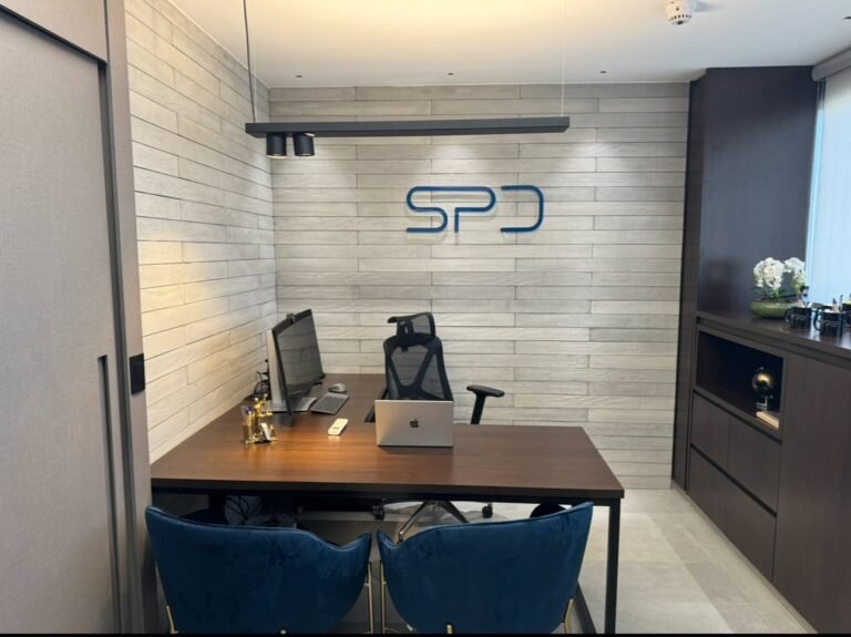 Sala de atendimento da SPD Advocacia