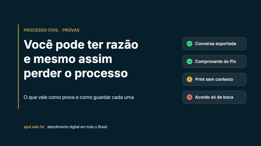 Você pode ter razão e mesmo assim perder o processo: o erro das provas