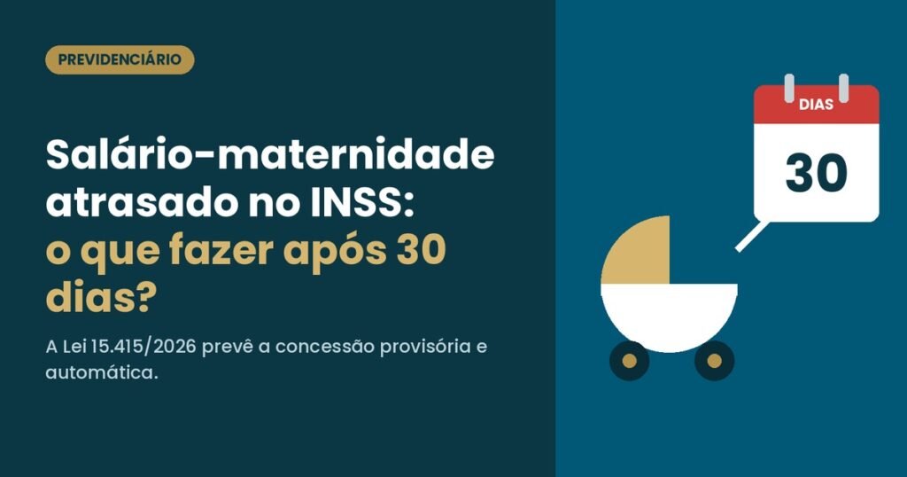Salário-maternidade atrasado no INSS: o que fazer após 30 dias?