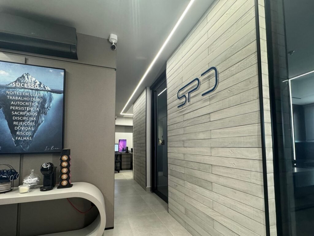 Recepção da SPD Advocacia, no Edifício Genesis Office